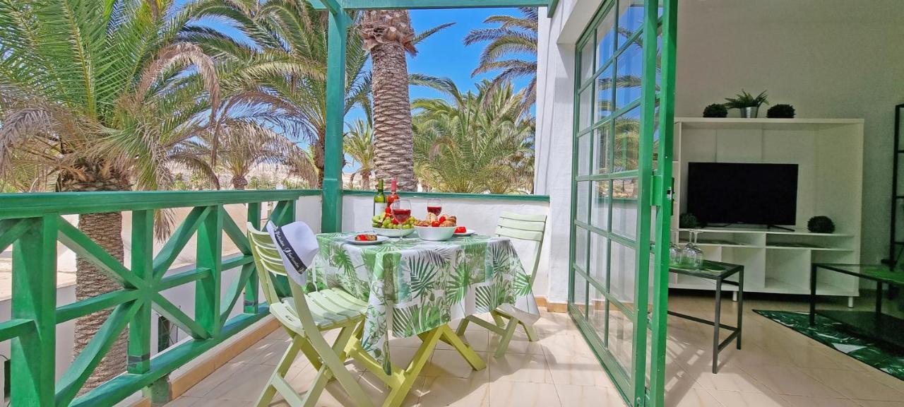 Ferienwohnung Palm Garden - Costa Calma - Pool - Glasfaserinternet Esterno foto