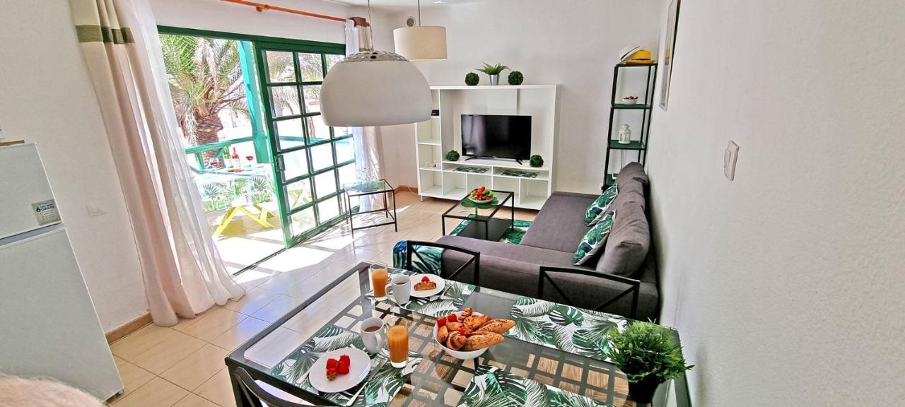 Ferienwohnung Palm Garden - Costa Calma - Pool - Glasfaserinternet Esterno foto